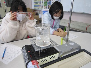 ４年生 理科「すがたを変える水」 | 長泉町立南小学校